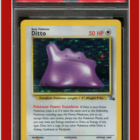 Fossil 3 Ditto Holo PSA 7