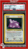 Fossil 3 Ditto Holo PSA 4
