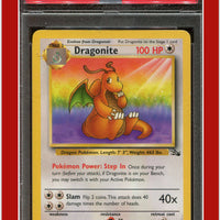 Fossil 19 Dragonite PSA 8