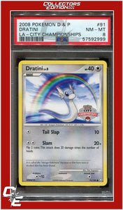 Legends Awakened 91 Dratini City Championships PSA 8