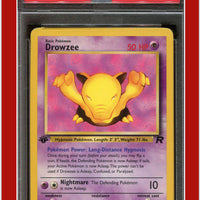 Team Rocket 54 Drowzee 1st Edition PSA 6