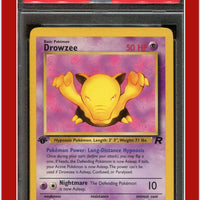 Team Rocket 54 Drowzee 1st Edition PSA 7