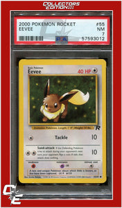 Team Rocket 55 Eevee PSA 7