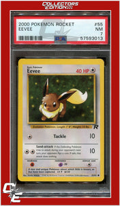 Team Rocket 55 Eevee PSA 7