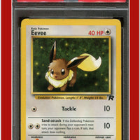 Team Rocket 55 Eevee PSA 8