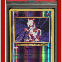 Evolutions 51 Mewtwo Reverse Foil PSA 7