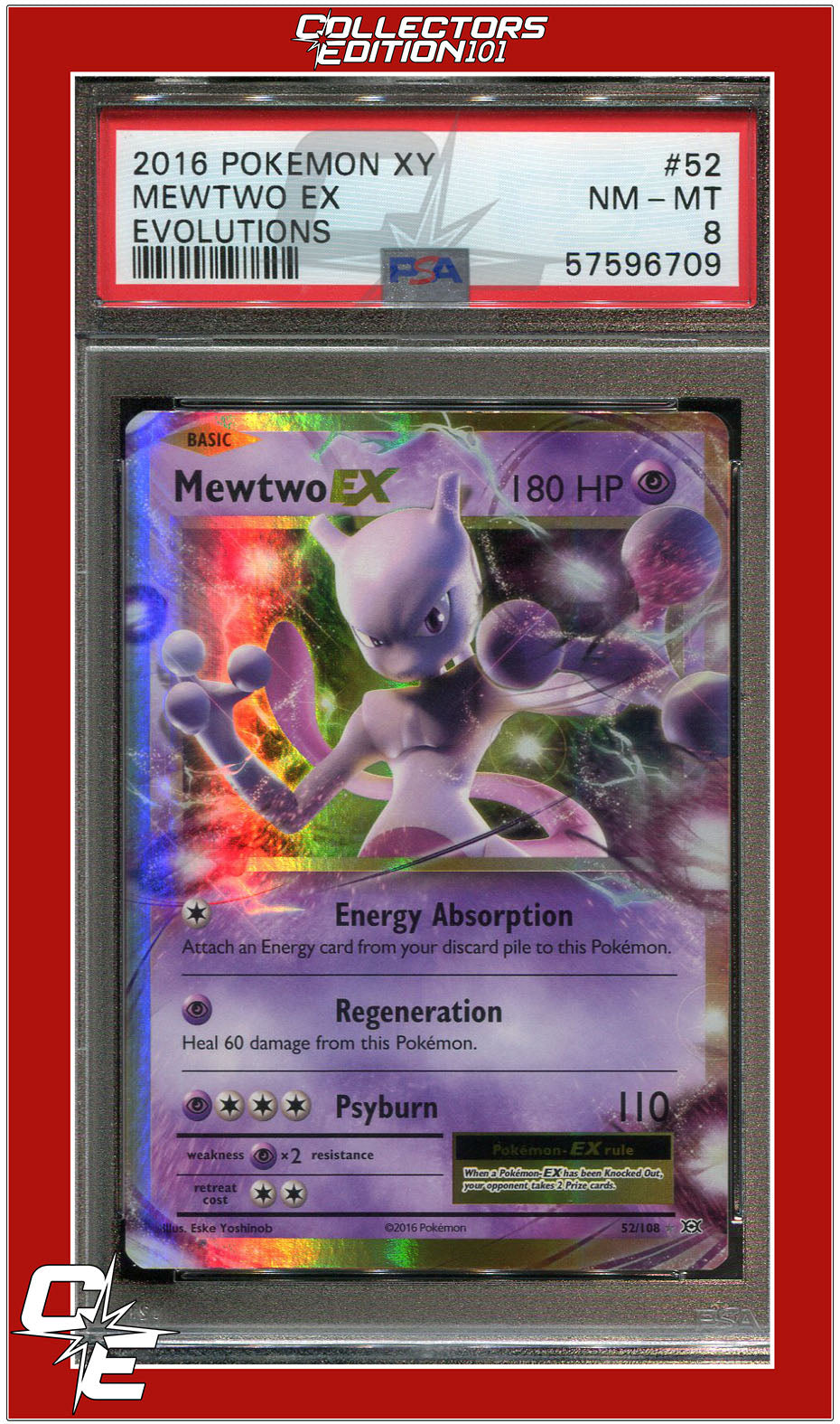 Mewtwo-EX, Evolutions