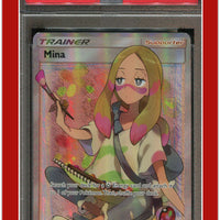 Lost Thunder 211 Full Art Mina PSA 9