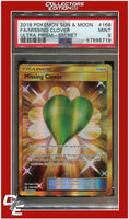 Ultra Prism 168 Full Art Missing Clover Secret PSA 9
