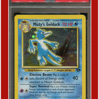 Gym Challenge 12 Misty's Golduck Holo PSA 6