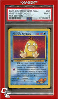 Gym Challenge 90 Misty's Psyduck 1st Edition PSA 9
