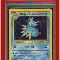 Gym Heroes 9 Misty's Seadra Holo PSA 8