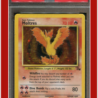 Fossil 12 Moltres Holo PSA 2