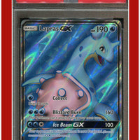 Sun & Moon 139 Full Art Lapras GX PSA 9