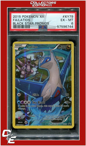 XY Black Star Promo XY79 Full Art Latios PSA 6