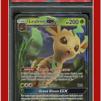 SM Black Star Promo SM146 Leafeon GX PSA 7