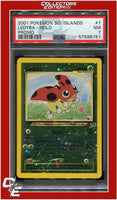 Southern Islands Promo 7 Ledyba Holo PSA 7
