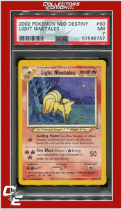 Neo Destiny 50 Light Ninetales PSA 7