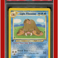 Neo Destiny 26 Light Piloswine 1st Edition PSA 9