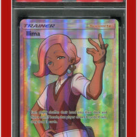 Sun & Moon 146 Full Art Ilima PSA 9