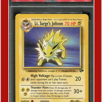 Gym Challenge 28 LT. Surge's Jolteon PSA 4