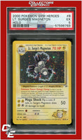 Gym Heroes 8 LT. Surge's Magneton Holo PSA 5
