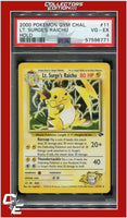 Gym Challenge 11 LT. Surge's Raichu Holo PSA 4
