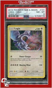 Team Up 131 Lugia Holo PSA 8