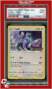 SWSH Black Star Promo 069 Lugia Holo Prerelease PSA 9