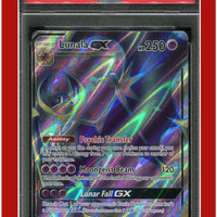 Sun & Moon 141 Full Art Lunala GX PSA 8