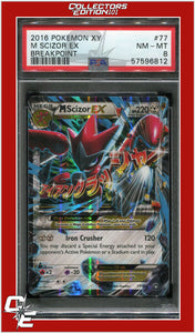 BREAKpoint 77 M Scizor EX PSA 8