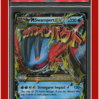 XY Black Star Promo XY87 M Swampert EX PSA 7