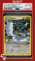 Black Star Promo Altaria XY46 Roaring Skies Prerelease STAFF PSA 8
