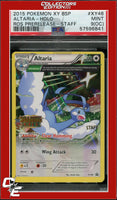 Black Star Promo Altaria XY46 Roaring Skies Prerelease STAFF PSA 9 (OC)
