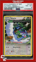 Black Star Promo Altaria XY46 Roaring Skies Prerelease STAFF PSA 8
