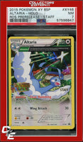Black Star Promo Altaria XY46 Roaring Skies Prerelease STAFF PSA 7
