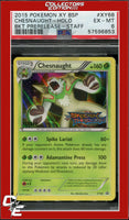 Black Star Promo Chesnaught XY68 BREAKthrough Prerelease STAFF PSA 6
