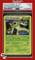 Black Star Promo Chesnaught XY68 BREAKthrough Prerelease STAFF PSA 7
