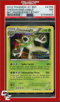 Black Star Promo Chesnaught XY68 BREAKthrough Prerelease STAFF PSA 7
