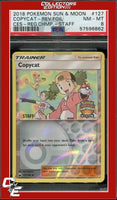 Celestial Storm Copycat 127 Reverse Foil Regional STAFF PSA 8
