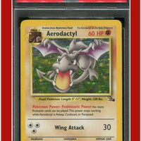 Fossil 1 Aerodactyl Holo PSA 5