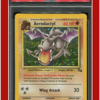 Fossil 1 Aerodactyl Holo PSA 7