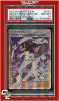 Hidden Fates SV81 Full Art Aether Foundation Employee PSA 10
