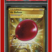 Sword & Shield 213 Full Art Air Balloon Secret PSA 10