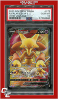 Vivid Voltage 172 Full Art Alakazam V PSA 10
