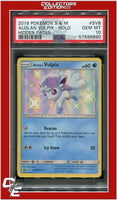 Hidden Fates SV8 Alolan Vulpix Holo PSA 10
