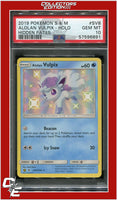 Hidden Fates SV8 Alolan Vulpix Holo PSA 10
