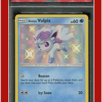 Hidden Fates SV8 Alolan Vulpix Holo PSA 10