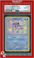 Hidden Fates SV8 Alolan Vulpix Holo PSA 10
