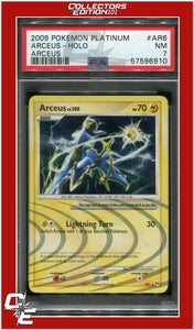 Arceus AR6 Arceus Holo PSA 7